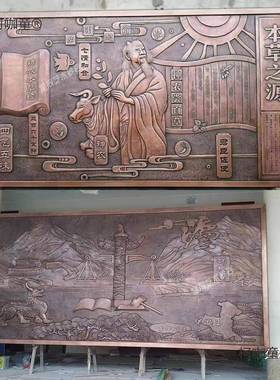 浮雕玻璃钢仿人造砂岩铸背景墙树脂雕塑造型人物装饰壁画麦太保