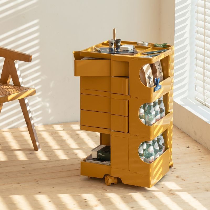 推车收纳柜可移动化妆品置物柜北欧网红ins风卧室床头柜储物柜子,淘宝优惠券,粉丝福利购,淘宝优惠卷