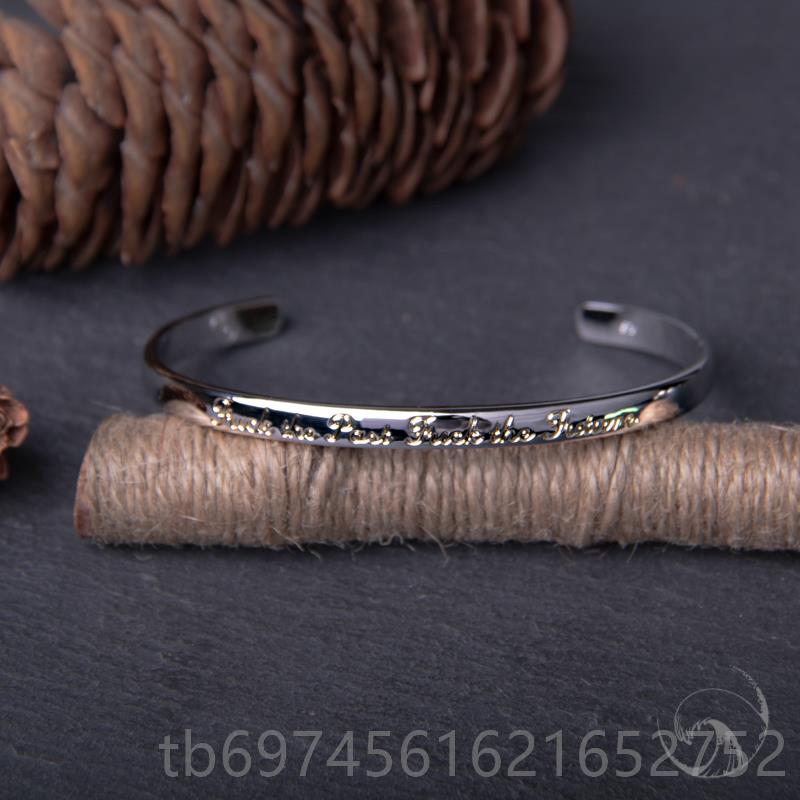 新款UNDERCVER 手镯 O高桥纹身图腾锯齿腕饰 GIZ情盾侣纯银银手饰 - 图0