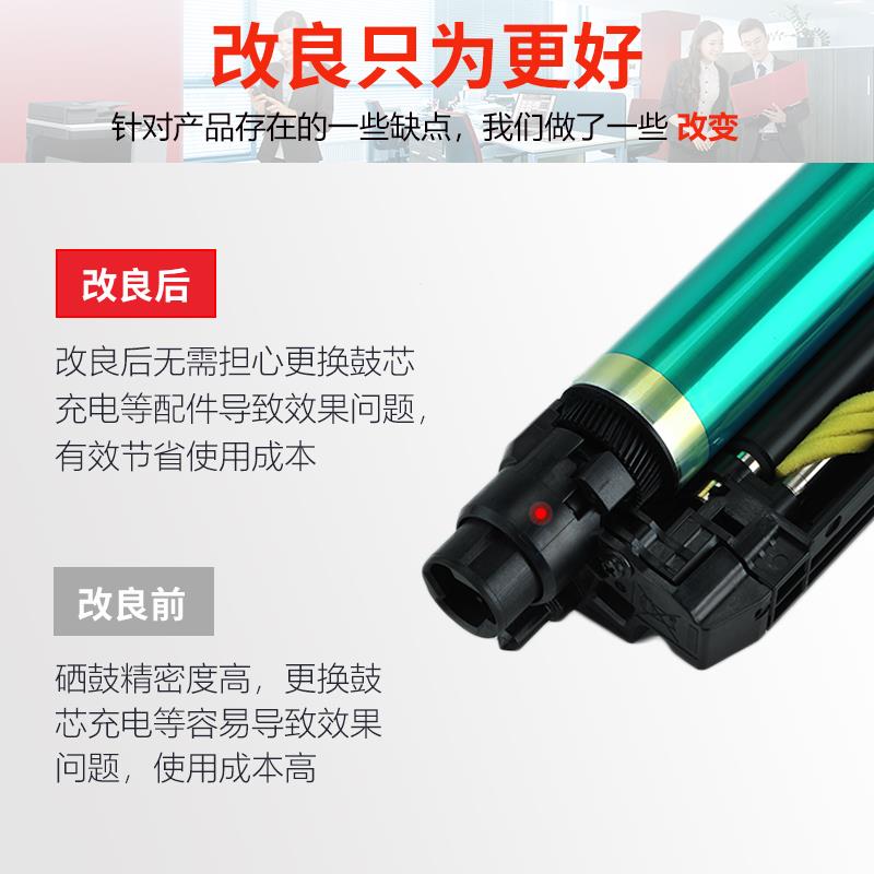 美能达C226 C266 C227 C287柯美C7222震旦C225套鼓组件硒鼓显影器 - 图0