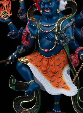 梵居佛像，佛像，金刚菩萨密宗痕迹，手绘树脂，家庭崇拜装饰品