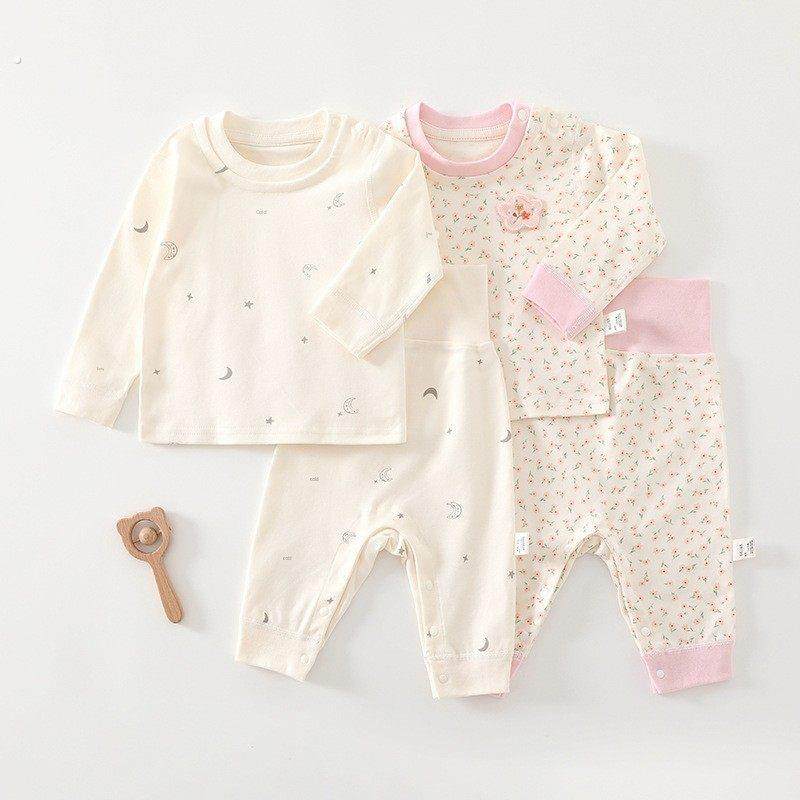 宝宝高腰套装春秋纯棉男睡衣女a类打底秋衣秋裤婴儿内衣套装保暖,淘宝优惠券,粉丝福利购,淘宝优惠卷