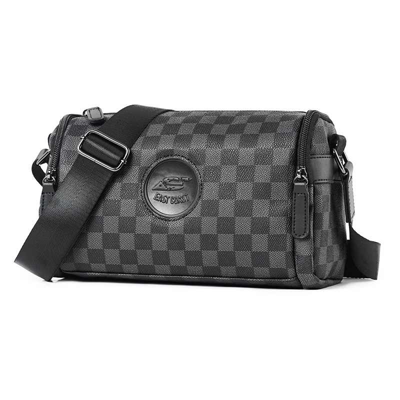 Cnoles Katbee品牌定制男士单肩包街头潮流枕头包斜挎包休闲筒形,淘宝优惠券,粉丝福利购,淘宝优惠卷