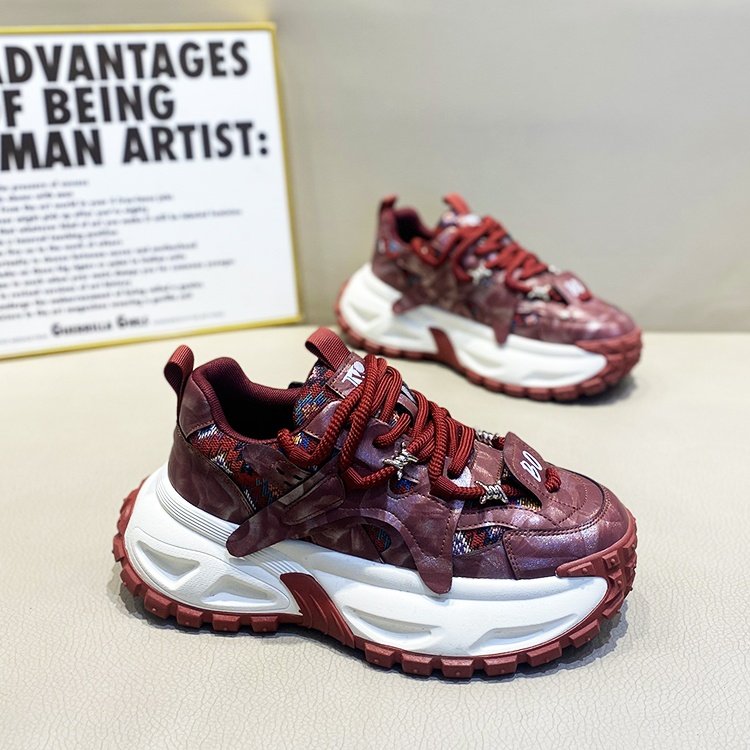 男士老爹鞋2026春季新款时尚厚底增高休闲运动鞋潮流百搭系带男鞋,淘宝优惠券,粉丝福利购,淘宝优惠卷