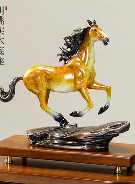 优选马到成功铜马摆件招财高端领导高档办公室装饰工艺品乔迁开业