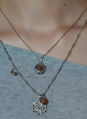 【新款】护身符系列马鞍扣项链