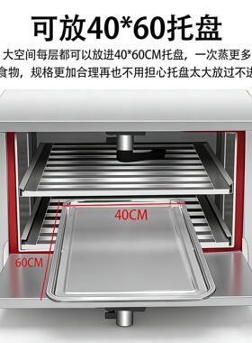 拓铃海鲜蒸柜商用燃气蒸炉蒸汽机全自动节能电热蒸箱蒸菜蒸汤炖盅