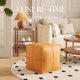 American storage pouf leather futon living room bedroom