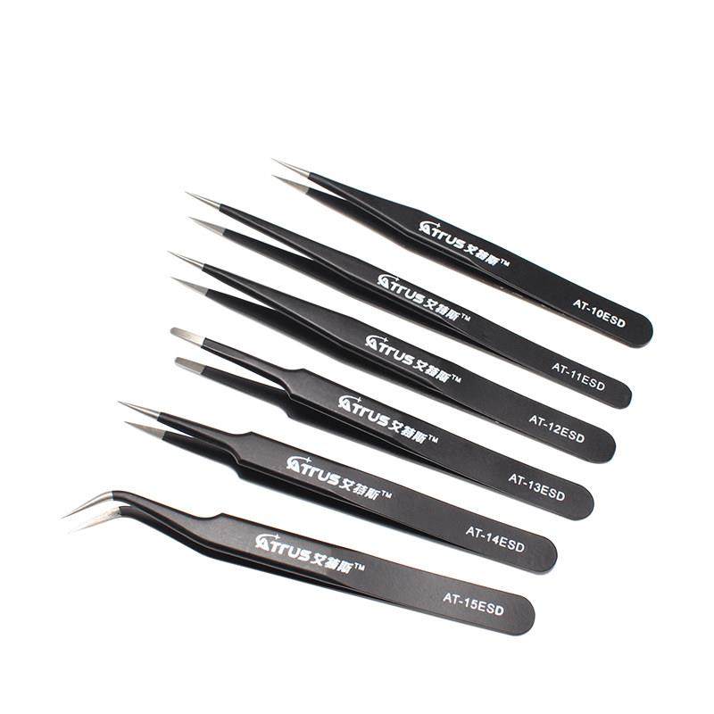 防静电镊子不锈钢尖头弯头圆头燕窝挑毛工具摄钳手机电子维修夹子,淘宝优惠券,粉丝福利购,淘宝优惠卷