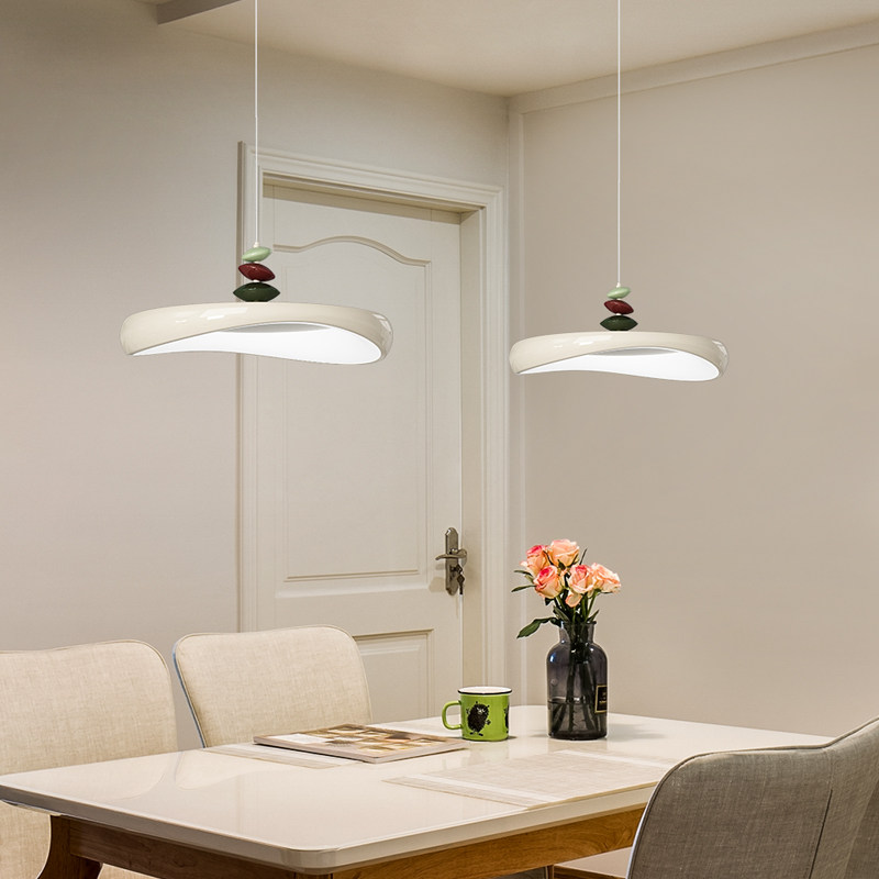 榆艺餐厅吊灯奶油风全光谱护眼高级感餐桌吊灯中古风创意吧台吊灯,淘宝优惠券,粉丝福利购,淘宝优惠卷