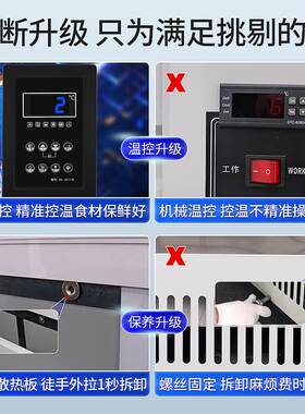 网红蛋糕甜品展示柜立式寿司水果西点冷藏柜烘焙商用串串保鲜冰箱