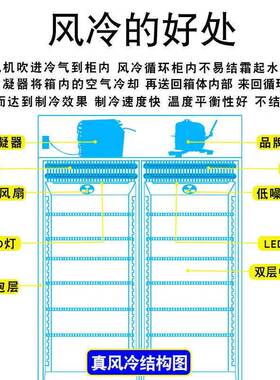 医用药品阴凉柜双门医药用冷藏柜GSP认证房单门三门风冷无霜冰箱