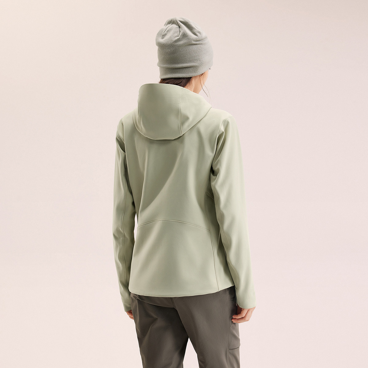 KAILAS凯乐石连帽软壳衣外套防风防泼水薄绒保暖户外轻装徒步女款,淘宝优惠券,粉丝福利购,淘宝优惠卷