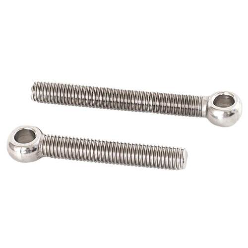 304不锈钢吊环活节螺栓 鱼眼羊眼活结带孔螺丝M5M6M8 - 图1