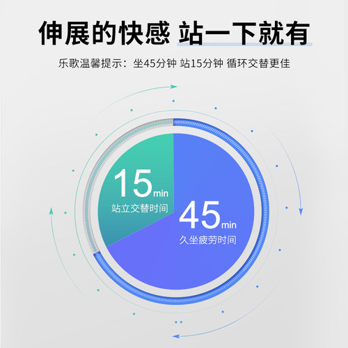 优选乐歌M9站立式升降台办公书桌折叠增高架升降电脑显示器移动工 - 图1