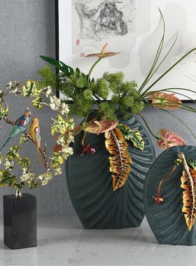 优选喜上眉梢摆件新中式复古办公室客厅酒柜家居装饰品艺术乔迁礼