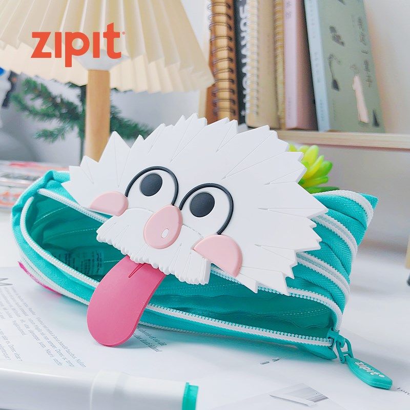 优选ZIPIT怪兽拉链笔袋2024新款科学怪人设计感小众文具袋男生搞,淘宝优惠券,粉丝福利购,淘宝优惠卷