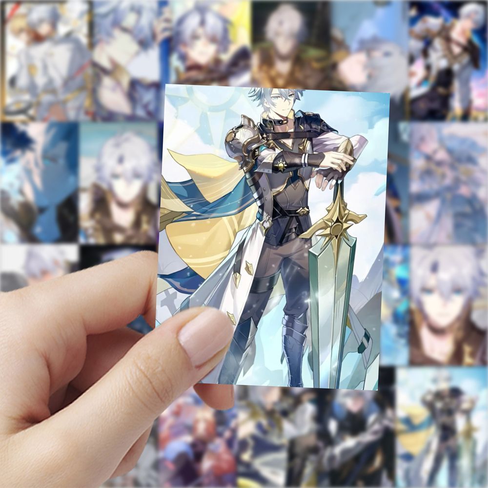 126张二次元白厄贴纸卡通Q版崩坏星穹铁道白厄乙女周边贴画防水 - 图1