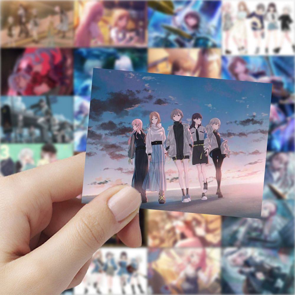 60张mygo动漫卡通贴纸二次元装饰行李箱手机壳水杯素材贴画,淘宝优惠券,粉丝福利购,淘宝优惠卷