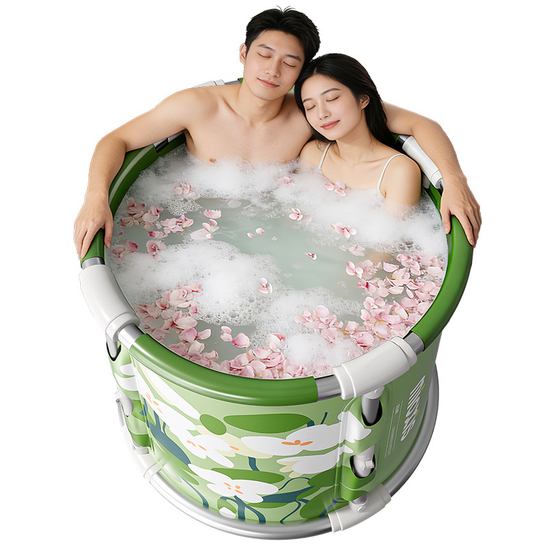 情侣双人泡澡桶折叠大人洗澡桶成人浴缸沐浴桶儿童婴儿洗澡盆家用,淘宝优惠券,粉丝福利购,淘宝优惠卷