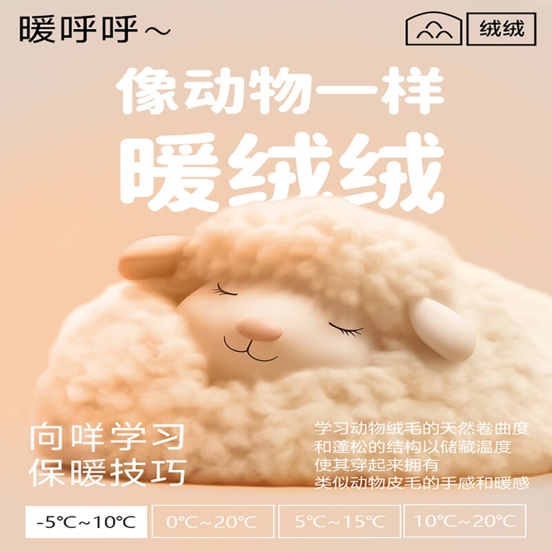 七色纺防水棉拖鞋女款冬季新款