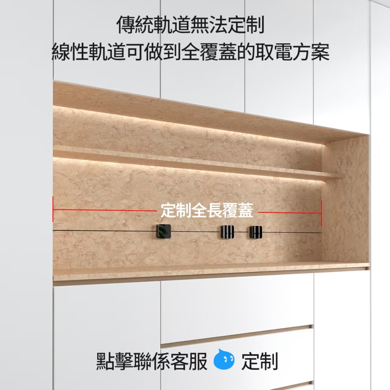 【海外版】XPOWER英标轨道插座可移动电力滑轨多功能排插 - 图3