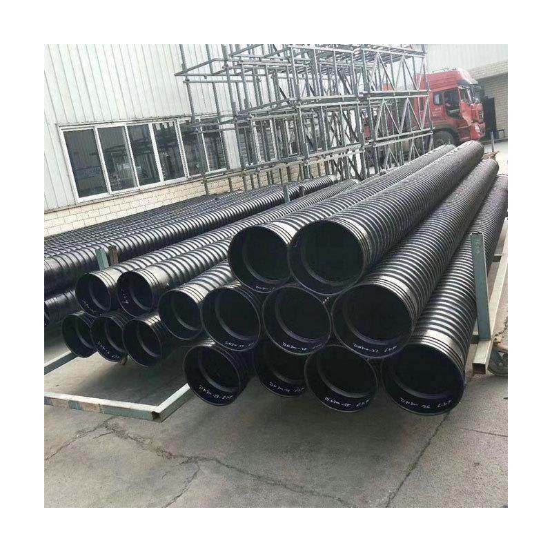厂家供应hdpe钢带增强聚乙烯螺旋波纹管 黑色大口径地埋排污管,淘宝优惠券,粉丝福利购,淘宝优惠卷