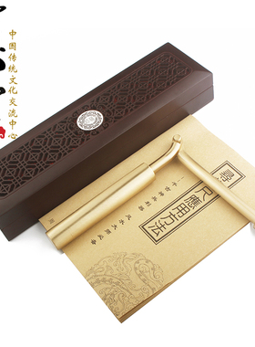 优选探测棒 地尺 找龙脉 测风 水堪舆用品 工具纯铜A形折叠寻龙尺