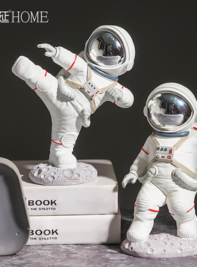 优选创意宇航员摆件家居桌面太空人客厅电视柜儿童房间布置装饰摆
