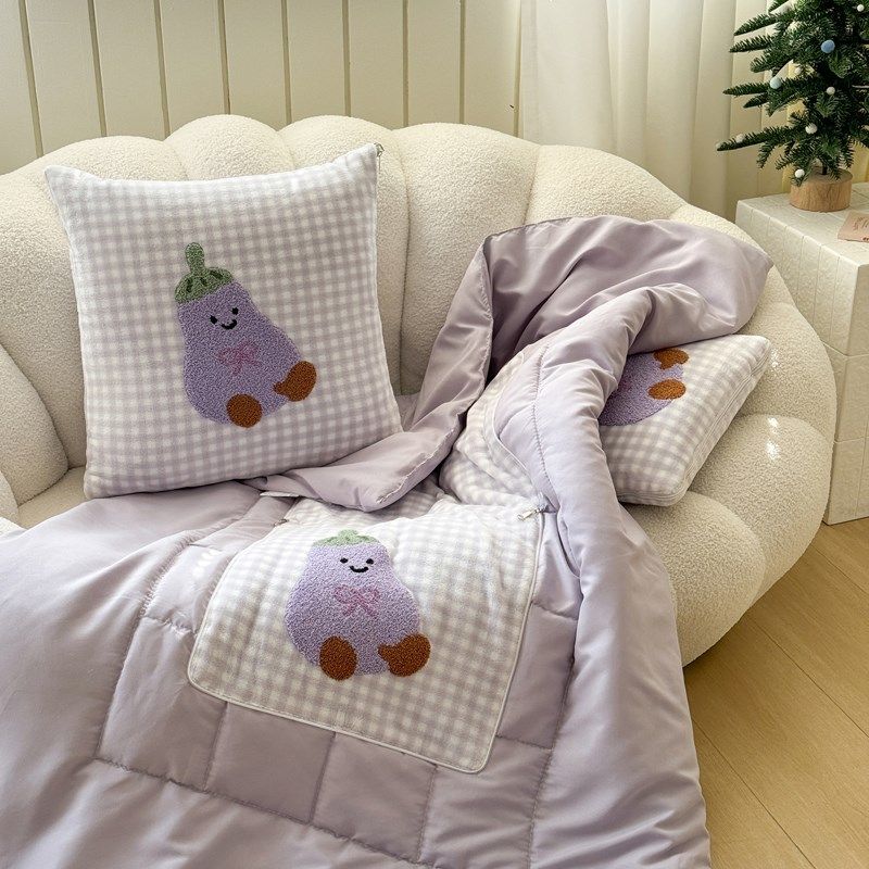 优选抱枕被子两用个性卡通办公室二合一午睡毯子车载车用护腰靠垫,淘宝优惠券,粉丝福利购,淘宝优惠卷