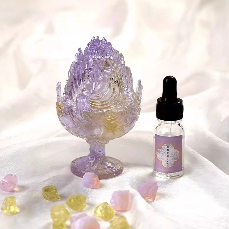 河北博物院古法琉璃博山炉文创产品香炉熏客厅桌面摆件礼品小礼物