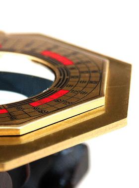 黄铜卦镜家用门口凸生肖罗经八卦凸面镜大门阳台室外挂件