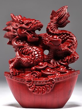 红花梨木雕十二生j肖摆件一套实木鼠牛虎兔龙蛇马羊猴鸡狗猪工艺