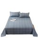 Single piece solid color single male student dormitory single double large bed sheet 1.5 meters home use