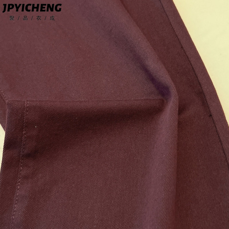 白色牛仔裤女2025新款冬季高腰宽松阔腿裤显瘦九分设计感直筒裤子 - 图3