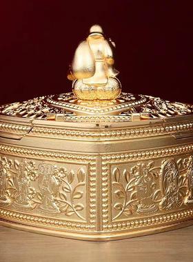 原装李居明2025蛇年吉祥物得心应手大财箱摆件客厅办公室招财摆设