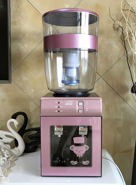 台式饮水机制冷制热冰温热家用配净水桶自来水过滤U桶净水器可直