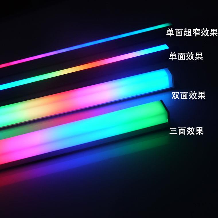 Computer case LED breathing light RGB light pollution 5V3PIN interface motherboard divine light synchronization light effect magnetic light strip