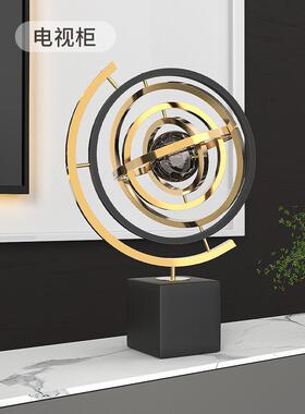 电视柜台面地球仪摆件高档轻奢客厅家居装饰品书房办公室桌面摆设