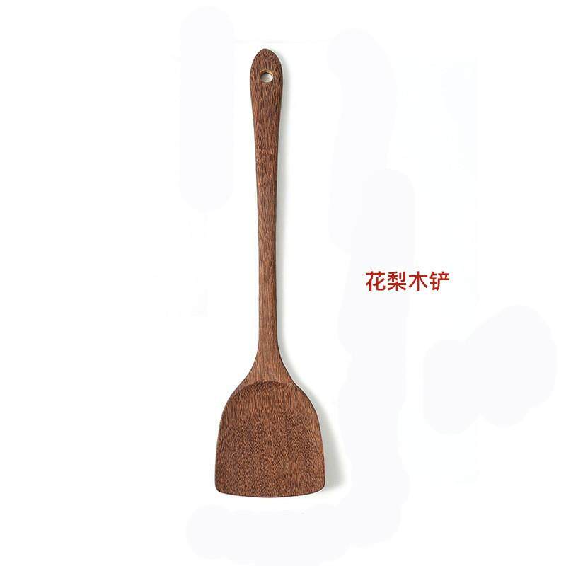 厨娘精选 硅胶铲勺木铲耐高温不粘锅铲炒菜铲子厨房用具炒勺漏勺 - 图0