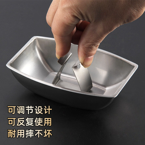 吸抽油烟机接油盒通用欧式方形老款油碗漏油盒接油槽油杯配件大全 - 图0
