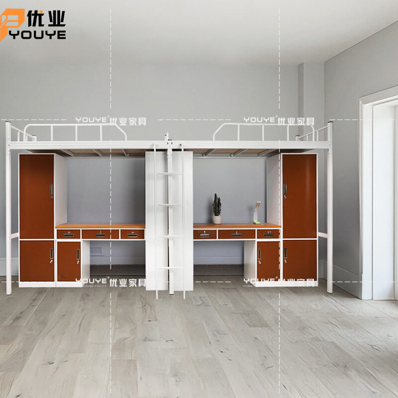 上下双层铁床学生宿舍工地员工上下铺公寓铁艺床高低铁架床双人床,淘宝优惠券,粉丝福利购,淘宝优惠卷