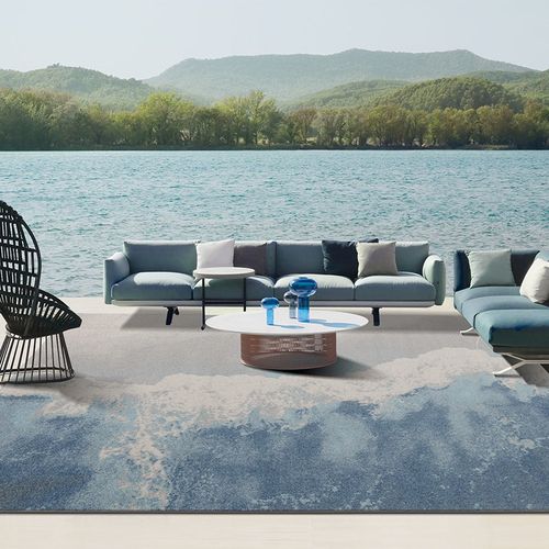 优选地毯客厅茶几毯海边现代简约沙发地垫房间卧室床边家用地毯沙 - 图2