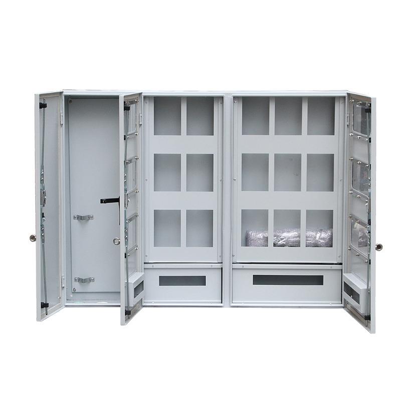 国网304不锈钢15位单相三相室内户外挂壁式落地式电表箱 - 图1