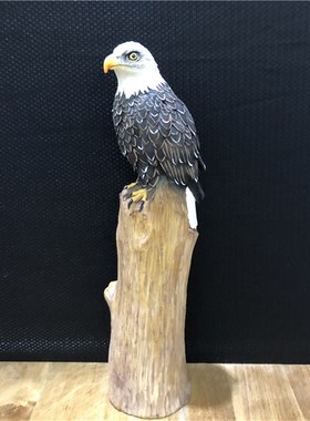 优选鹰类摆件树脂工艺品鸟类花园庭院摆件客厅装饰乔迁新居开业礼