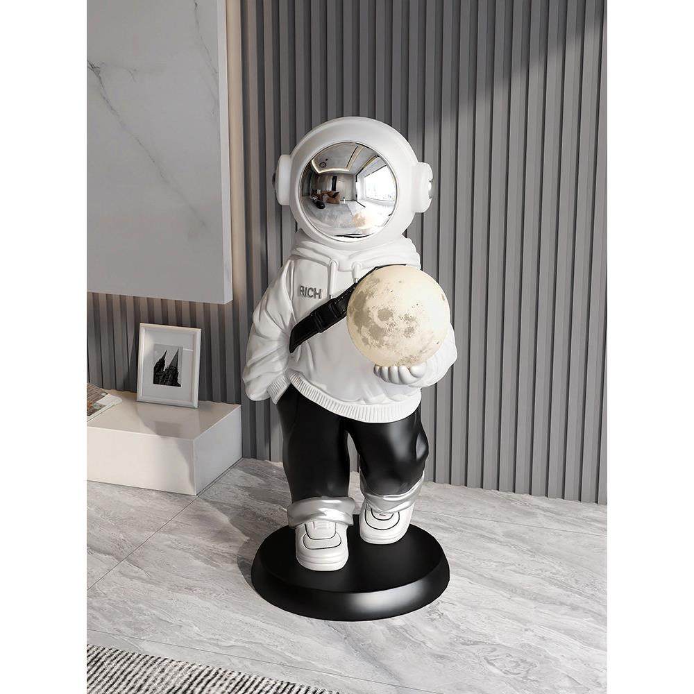 贝汉美大型宇航员落地摆件轻奢太空人灯客厅装饰品电视柜乔迁礼品,淘宝优惠券,粉丝福利购,淘宝优惠卷