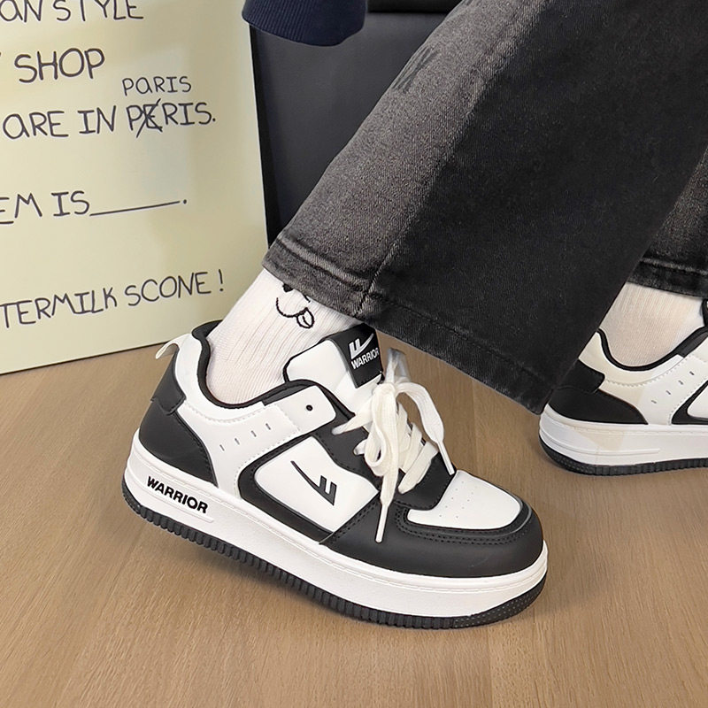 回力板鞋男款2025新款爆款百搭黑白熊猫男鞋黑白百搭学生休闲鞋,淘宝优惠券,粉丝福利购,淘宝优惠卷