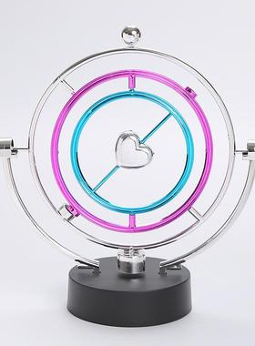 书桌摆件天体轨道p办公室摇摆器工艺品混沌摆件系永动仪
