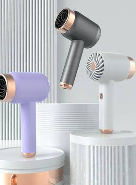 充电吹风筒家用无线吹风机便携不插电宿舍用负离子冷热发吹风机速