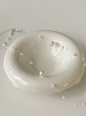 满天星项链法式气质小众颈链锁骨链女气质名媛秋季时尚款